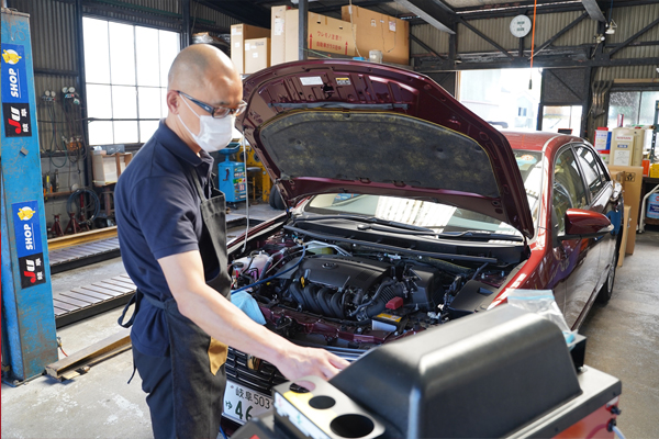 メンテナンスの写真